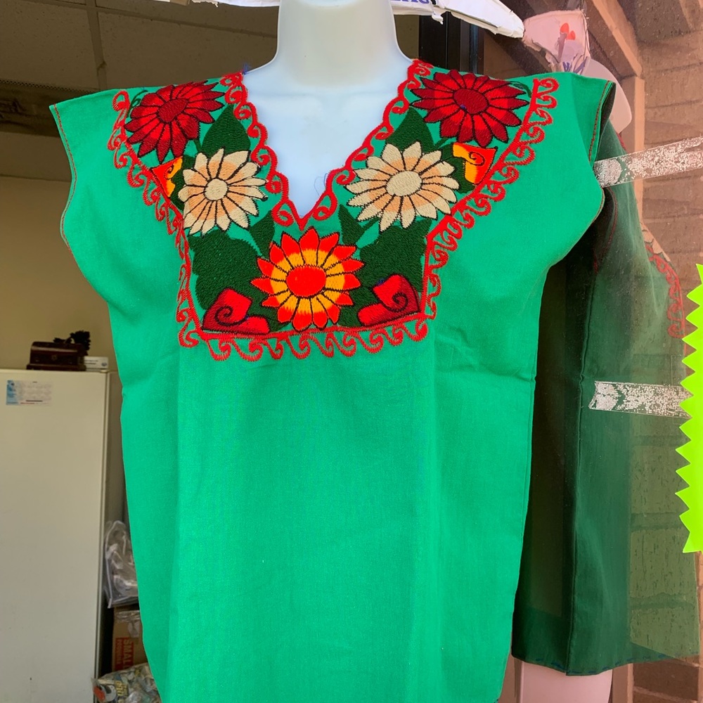 Mexican dresses and shirts